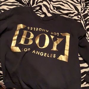 Black and Gold Sweatshirt